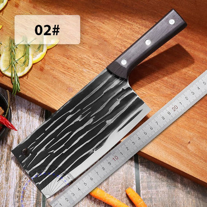 ✨ Forged High-Carbon Steel Chef's Knife — Sharp, Durable, Rust-Resistant, and Versatile for Every Kitchen! ✨