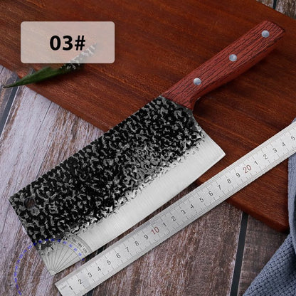 ✨ Forged High-Carbon Steel Chef's Knife — Sharp, Durable, Rust-Resistant, and Versatile for Every Kitchen! ✨