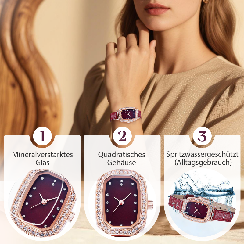 ✨ Classic Quartz Ladies Watch—Timeless Elegance, Precise and Durable! ✨