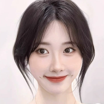 ✨ Side-Parted Bangs Hairpiece — Effortlessly Achieve Natural Volume and Endless Styles! ✨