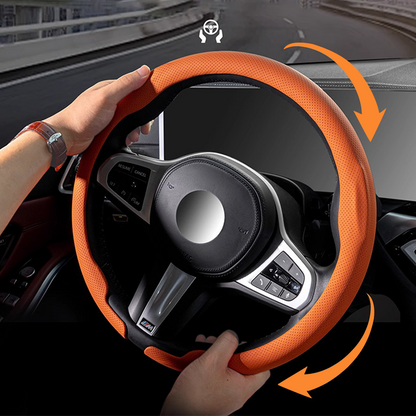 ✨ Upgrade Your Driving Experience—Ultra-Thin Non-Slip Steering Wheel Cover! ✨