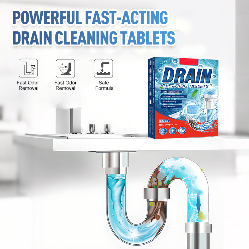 ✨ Pipe Unclogging Tablets — Fast-Acting Blockage Remover (Pipe Safety!) ✨