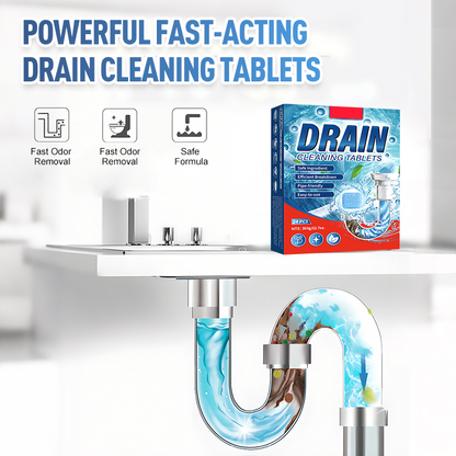 ✨ Pipe Unclogging Tablets — Fast-Acting Blockage Remover (Pipe Safety!) ✨