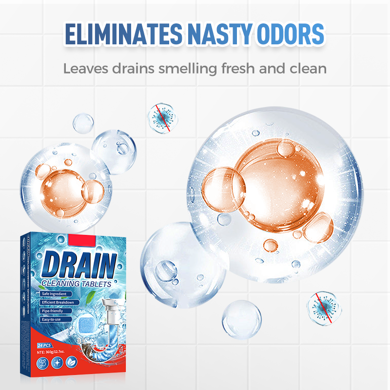 ✨ Pipe Unclogging Tablets — Fast-Acting Blockage Remover (Pipe Safety!) ✨