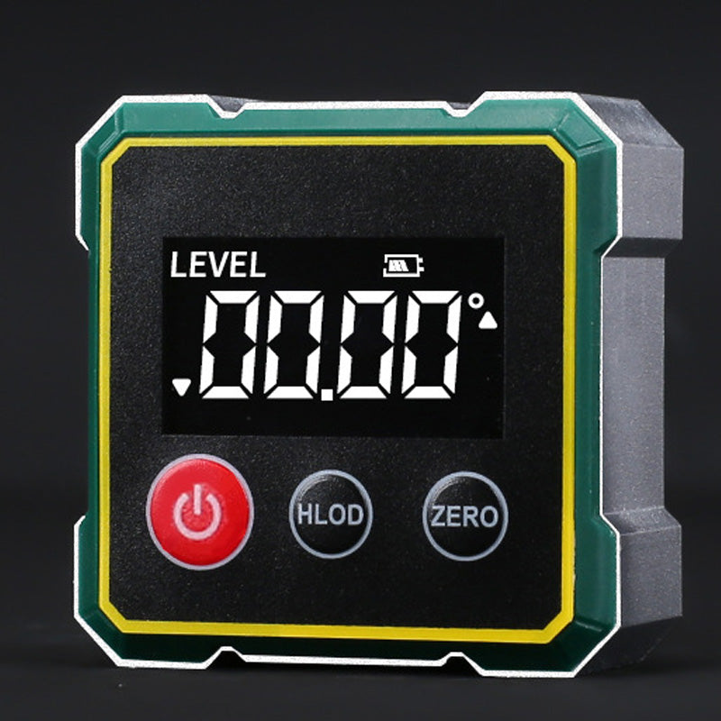 ✨ Four-sided Magnetic Digital Angle Measuring Tool — High-Precision Laser Level! ✨