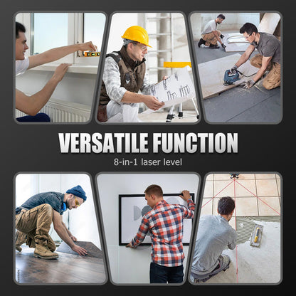 ✨ Four-sided Magnetic Digital Angle Measuring Tool — High-Precision Laser Level! ✨