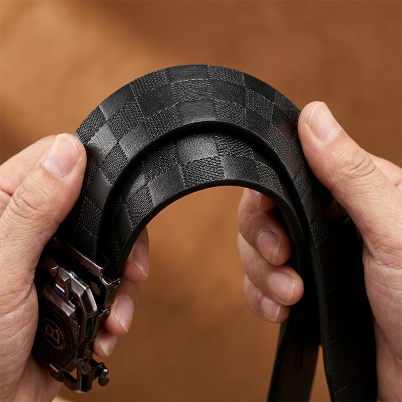 ✨ Men's Automatic Buckle Belt — Refined Style + Effortless Comfort! ✨