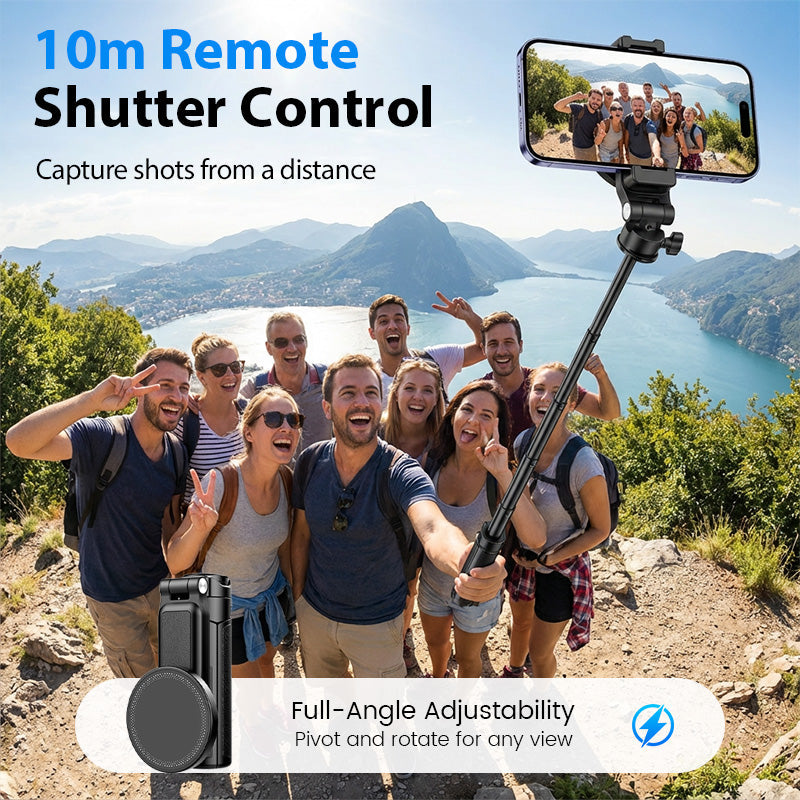 ✨ 3-in-1 Magnetic Selfie Stick Tripod — Professional-Grade Shooting Experience! ✨