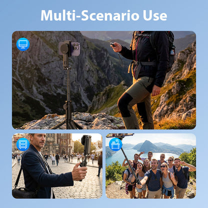✨ 3-in-1 Magnetic Selfie Stick Tripod — Professional-Grade Shooting Experience! ✨