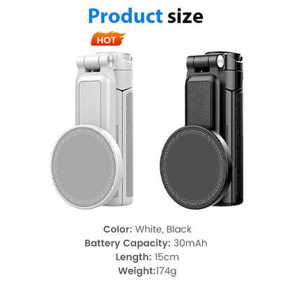✨ 3-in-1 Magnetic Selfie Stick Tripod — Professional-Grade Shooting Experience! ✨