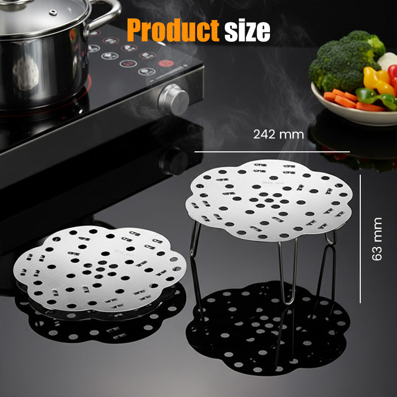 🎁Collapsible Steamer Basket & Trivet