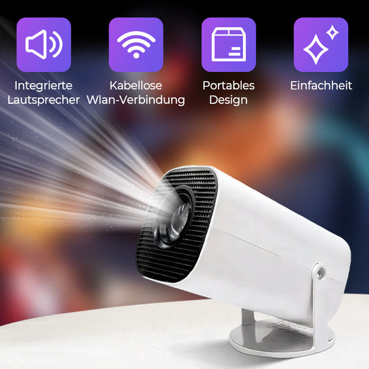✨ Elevate Your Movie Experience—1080P HD Portable WiFi Projector! ✨
