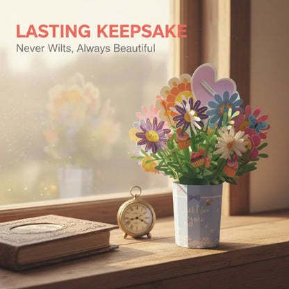 ✨ Express Your Love—3D Pop-Up Floral Greeting Cards! ✨