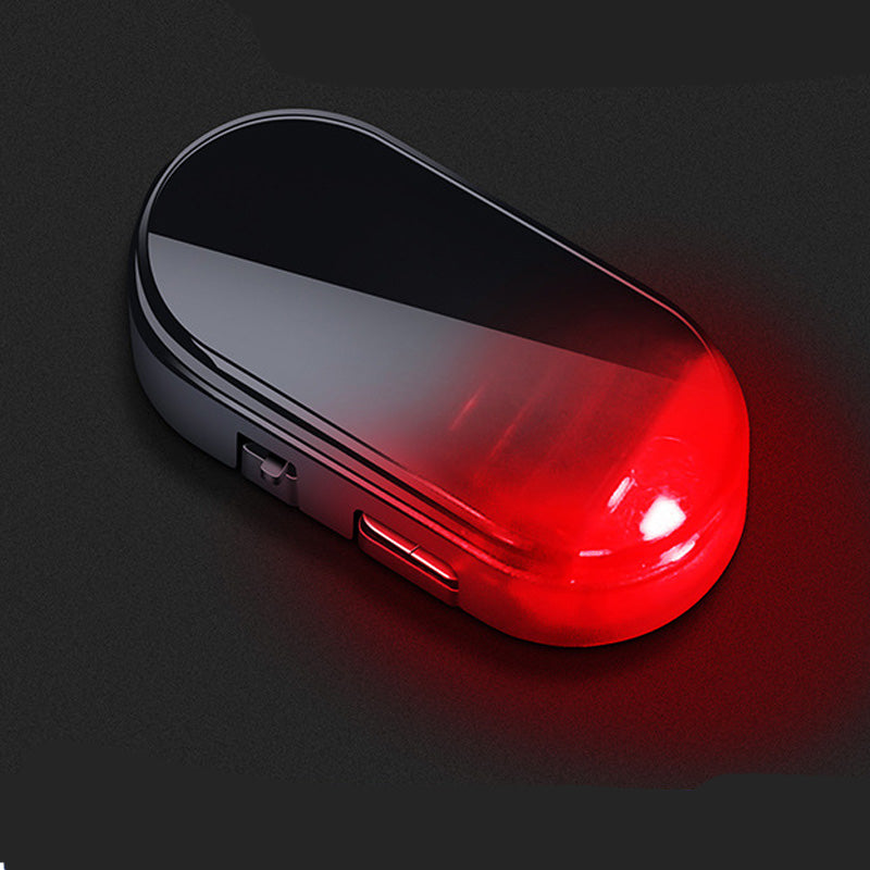 🥳2026 HOT SALE 🚗🌞 Solar Car Anti-Theft Light – solar + USB charged, auto-flashes at night. Realistic LED mimics active alarm – deters thieves without wiring. Heat-resistant, stick & go! 🛡️💡