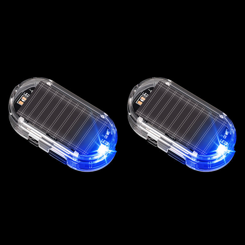 🥳2026 HOT SALE 🚗🌞 Solar Car Anti-Theft Light – solar + USB charged, auto-flashes at night. Realistic LED mimics active alarm – deters thieves without wiring. Heat-resistant, stick & go! 🛡️💡