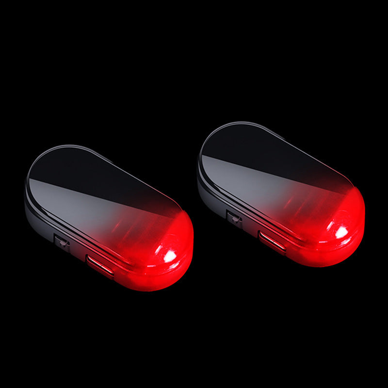 🥳2026 HOT SALE 🚗🌞 Solar Car Anti-Theft Light – solar + USB charged, auto-flashes at night. Realistic LED mimics active alarm – deters thieves without wiring. Heat-resistant, stick & go! 🛡️💡