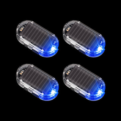 🥳2026 HOT SALE 🚗🌞 Solar Car Anti-Theft Light – solar + USB charged, auto-flashes at night. Realistic LED mimics active alarm – deters thieves without wiring. Heat-resistant, stick & go! 🛡️💡