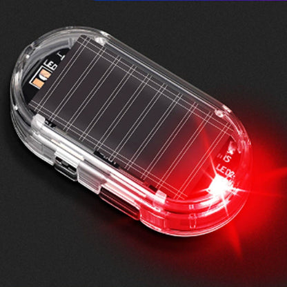 🥳2026 HOT SALE 🚗🌞 Solar Car Anti-Theft Light – solar + USB charged, auto-flashes at night. Realistic LED mimics active alarm – deters thieves without wiring. Heat-resistant, stick & go! 🛡️💡