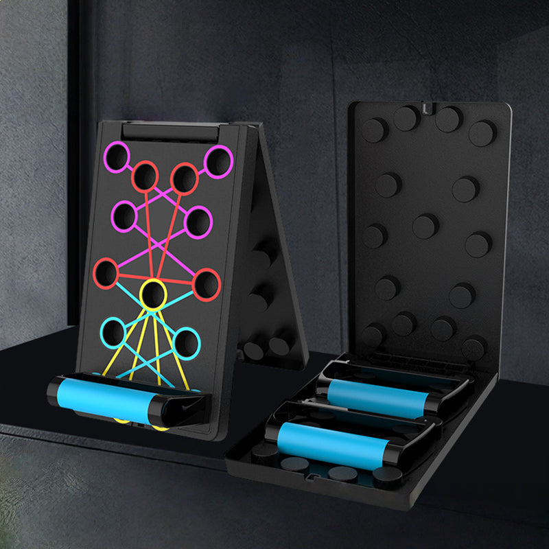 ✨ Foldable Push-Up Board — Color-Coded Design for Targeted Upper-Body Workouts! ✨