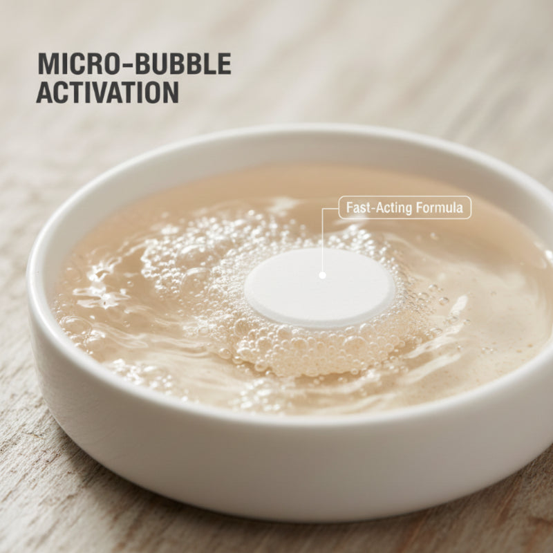 🧶 BUY 2 GET 3 FREE! ⚗️ Sweater Revive Tablets – Anti-Shrink, Restores Softness & Safe for Colors 🧺