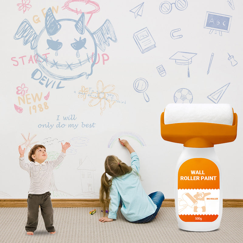 ✨ Two-in-One Wall Repair Roller Paint—Effortless DIY Fixes! ✨