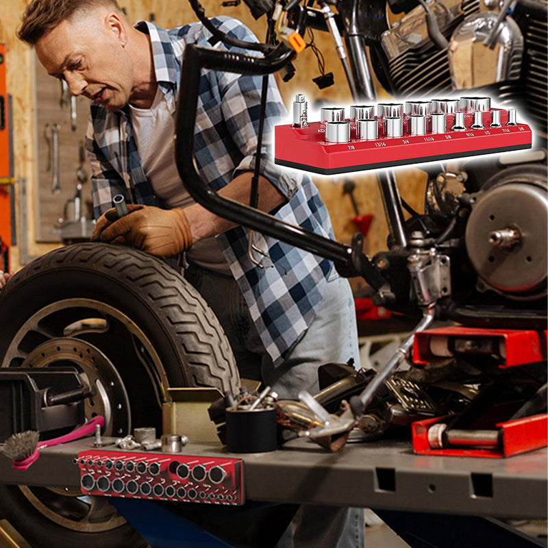 🎁Precision Magnetic Socket Holder 3-Piece Set