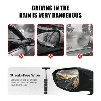 ✨ Retractable Car Side Mirror Wiper! ✨