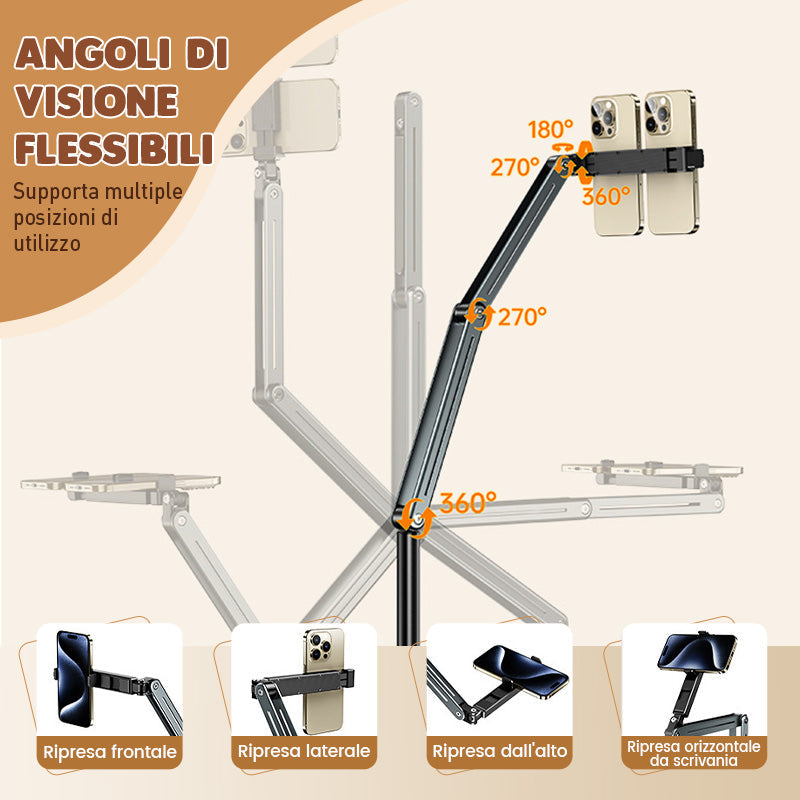 ✨ Ultimate viewing comfort experience—foldable adjustable stand for phones and tablets! ✨