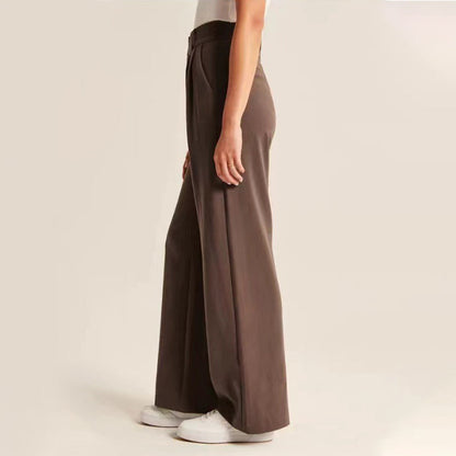 👖50% OFF🎐Women's Smart & Casual High Waisted Straight Leg Work Trousers