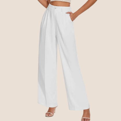 👖50% OFF🎐Women's Smart & Casual High Waisted Straight Leg Work Trousers
