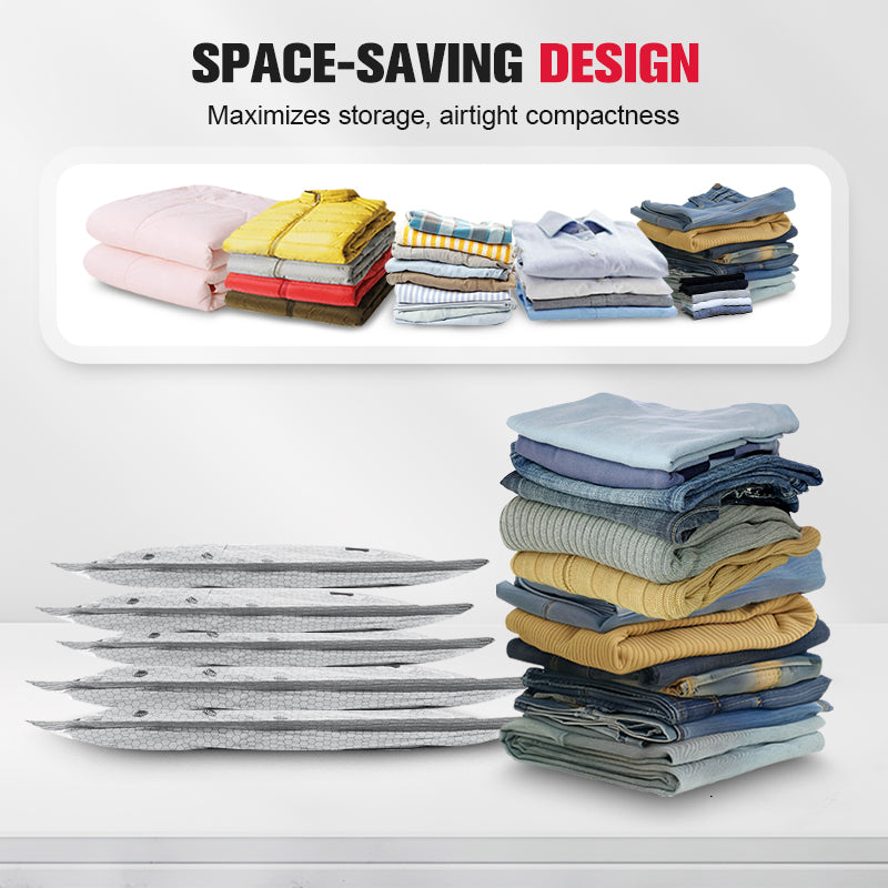 🗄️ Professional-grade vacuum storage bags—save 80% space, moisture-proof and humidity-resistant, a travel essential! 🗄️