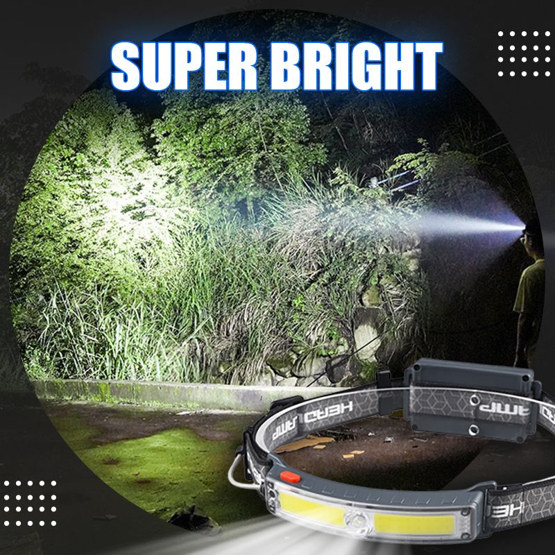 🔦 Ultra-Bright Rechargeable Headlamp—Hands-Free Lighting for Every Adventure!🔦