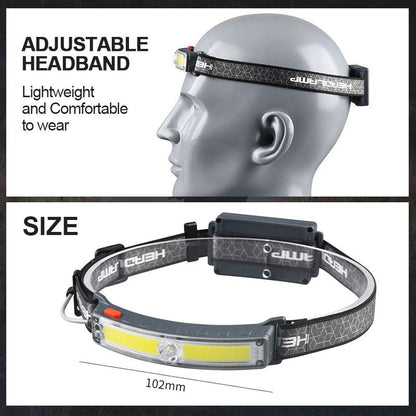 🔦 Ultra-Bright Rechargeable Headlamp—Hands-Free Lighting for Every Adventure!🔦