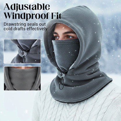 🧣❄️ All-in-One Thermal Hoodie — Comprehensive warmth for head/face/neck, windproof and breathable! ❄️🧣