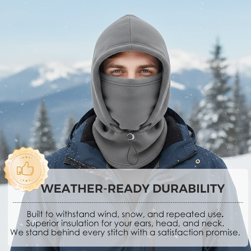 🧣❄️ All-in-One Thermal Hoodie — Comprehensive warmth for head/face/neck, windproof and breathable! ❄️🧣