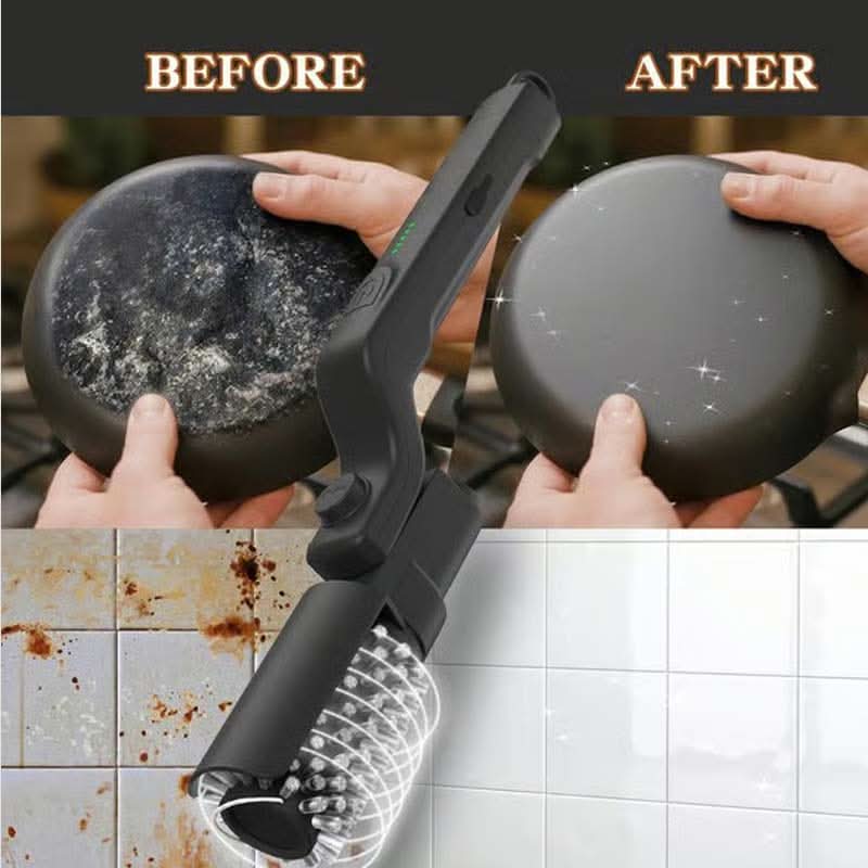 ✨ Cordless Electric BBQ Brush Cleaner! ✨