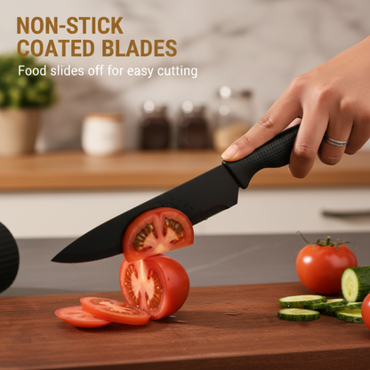 ✨Modern 7-in-1 Kitchen Knife & Scissors Set