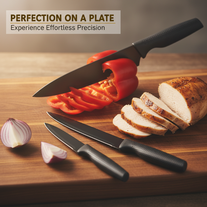 ✨Modern 7-in-1 Kitchen Knife & Scissors Set