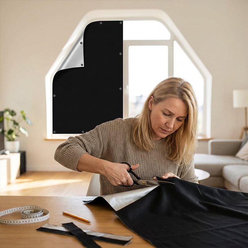 🔥Reusable Magnetic Blackout Curtain