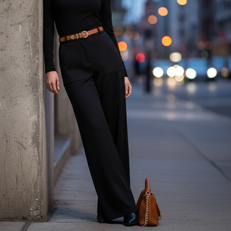 🌸 2026 Early Spring Essential | High-Waisted Wide-Leg Pants | Effortless Elegance & Comfort 🌿【New Arrival】
