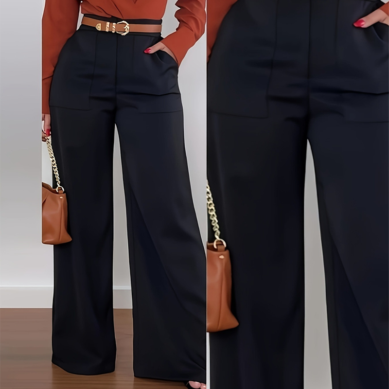 🌸 2026 Early Spring Essential | High-Waisted Wide-Leg Pants | Effortless Elegance & Comfort 🌿【New Arrival】