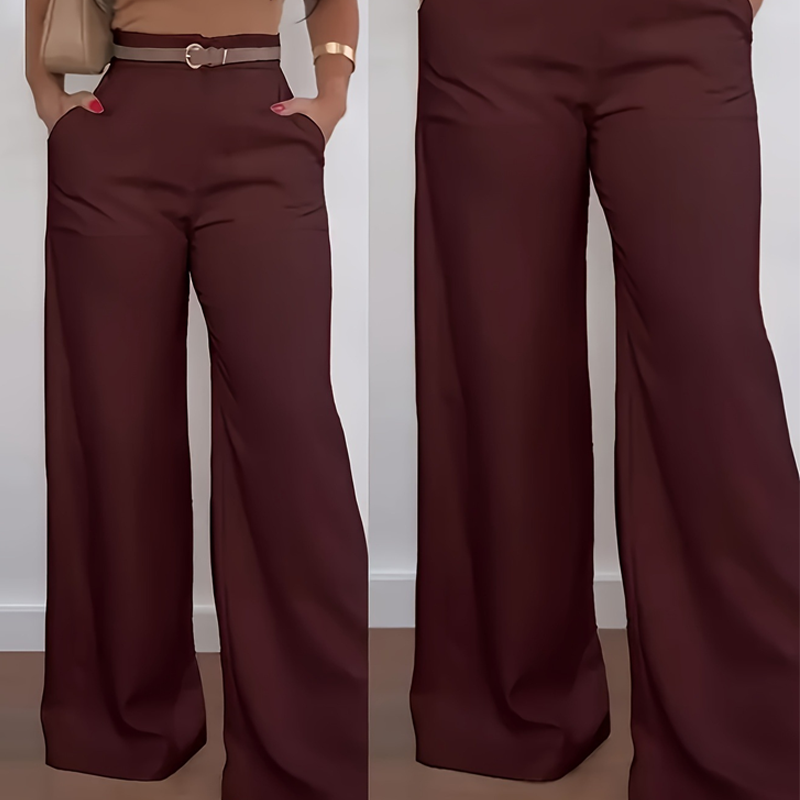 🌸 2026 Early Spring Essential | High-Waisted Wide-Leg Pants | Effortless Elegance & Comfort 🌿【New Arrival】