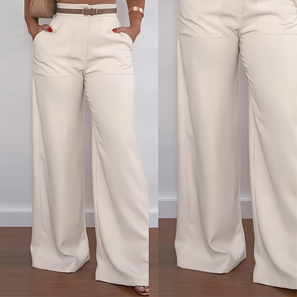🌸 2026 Early Spring Essential | High-Waisted Wide-Leg Pants | Effortless Elegance & Comfort 🌿【New Arrival】