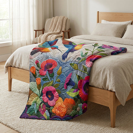 🌸 Ultra-Soft Floral Print Blanket—Warm and cozy, brightening up your vibrant home decor!🌸