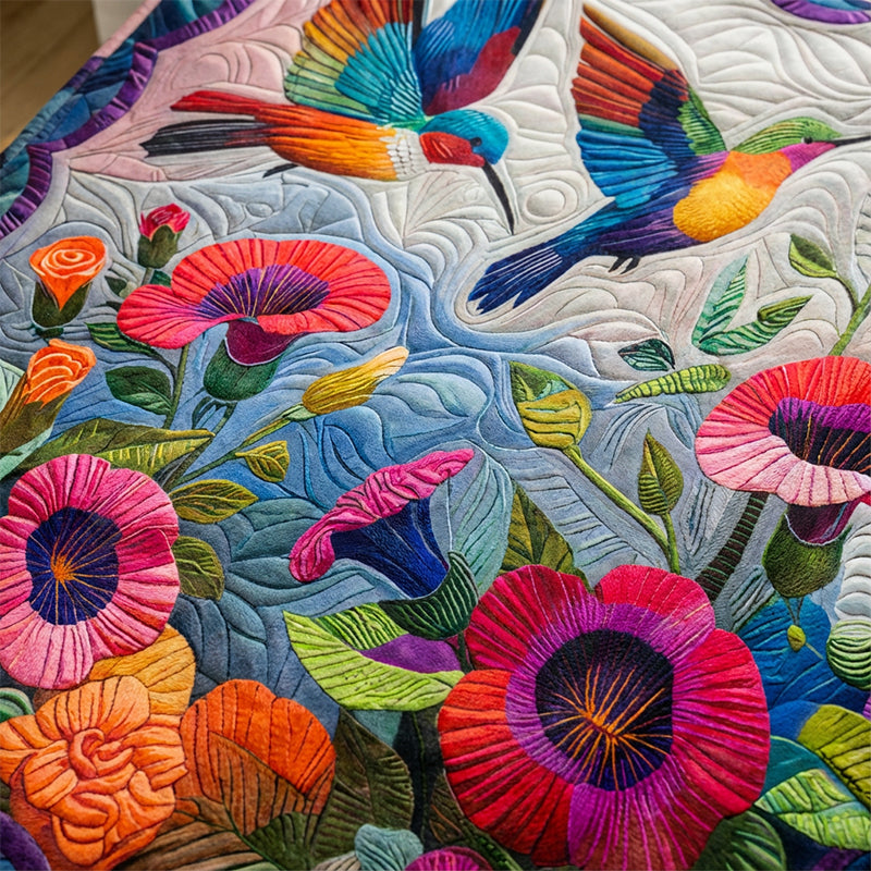 🌸 Ultra-Soft Floral Print Blanket—Warm and cozy, brightening up your vibrant home decor!🌸