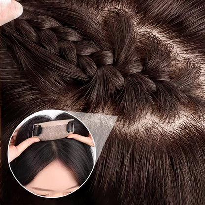 ✨ Natural Black Hairpiece — Conceal thinning hair and regain your confident style! ✨