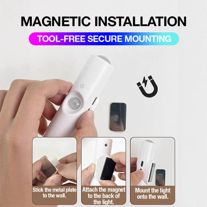 ⏰RGB Magnetic Ambient Lamp – Dimmable Colors, Strong Magnet 🎨🧲