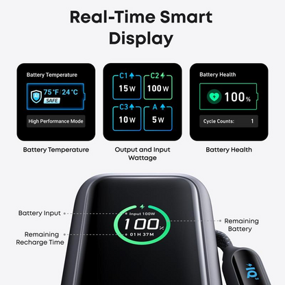 📢📢50% OFF !!!⏰🔥Portable Charger with Built-in Cable⚡