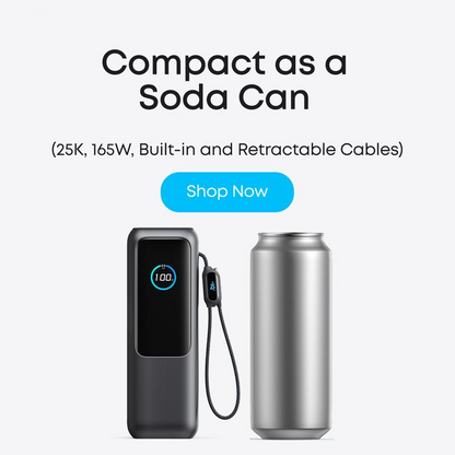 📢📢50% OFF !!!⏰🔥Portable Charger with Built-in Cable⚡