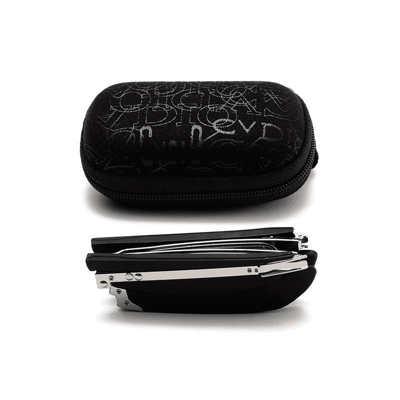 📢📢50 %  OFF !! ⏰Foldable Anti-Blue Light Reading Glasses with Case